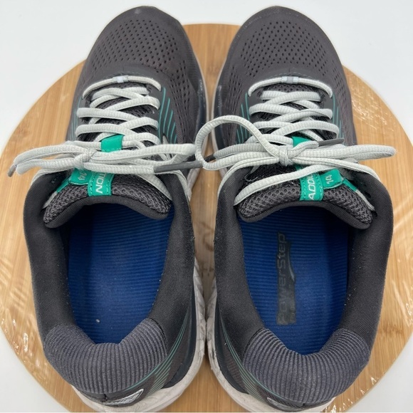 Brooks Addiction 15 Walker Shoes Grey Green Size 10.5 Medium width men’s - Picture 11 of 14